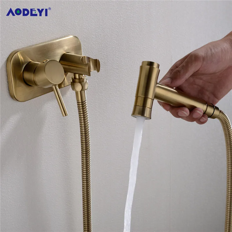 black bidet bathroom sink faucet sprayer set accessories for toilet ass anal shower seat portable handheld water spray shattaf free global shipping