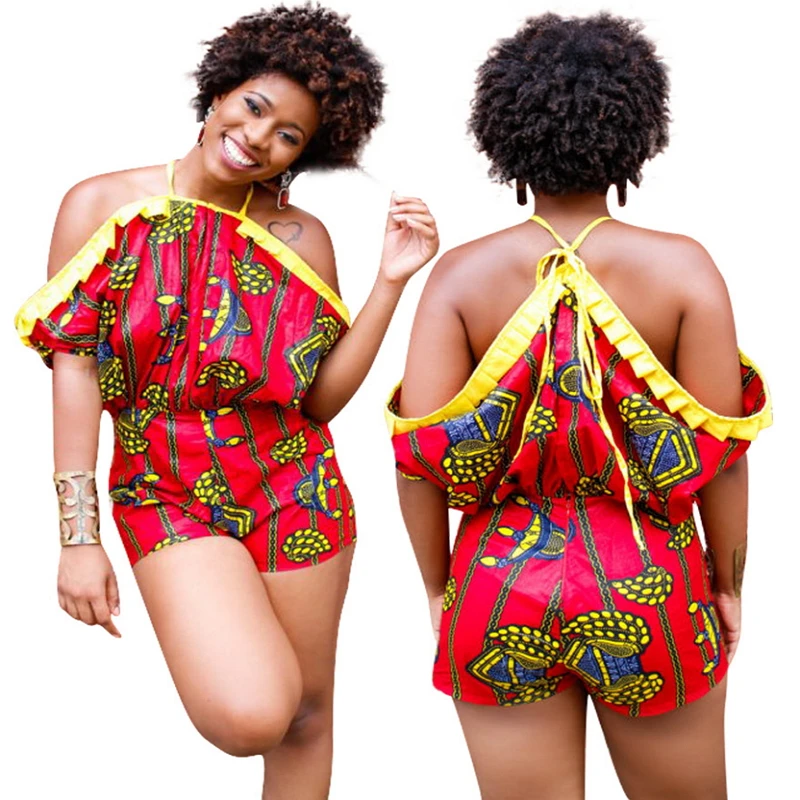 Цветочный принт комбинезон для Для женщин Одна деталь наряды Шорты пикантные