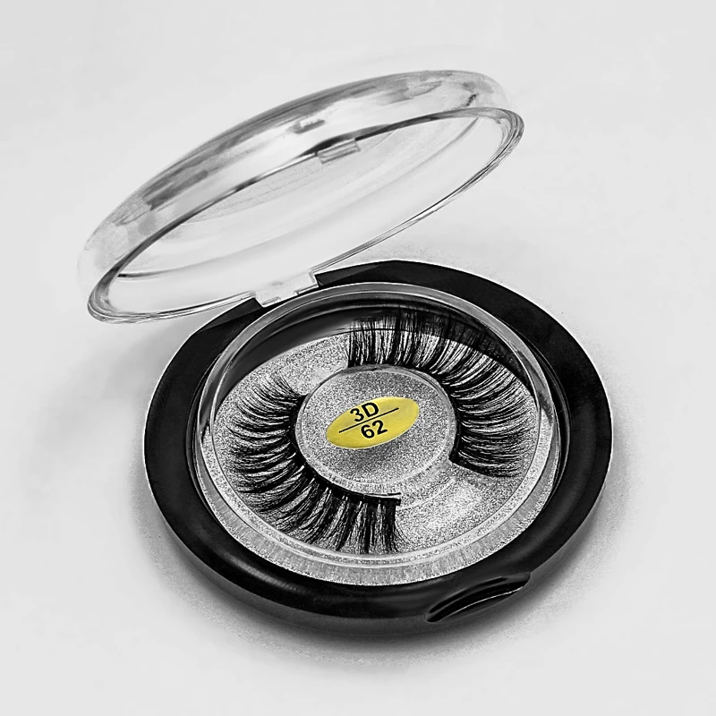 1 Pair Mink Hair 3D False Eyelashes Soft Handmade Long Full Strips Fake Lashes Extension Beauty Makeup Tools | Красота и здоровье