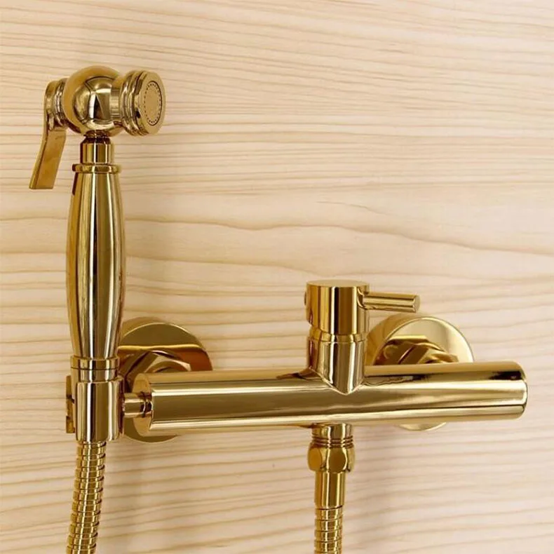 

Brass Bidet Spray Set Bidet toilet seat sprayer set spray gun car wash garden floor good helper Bathroom Toilet Bidet shower set