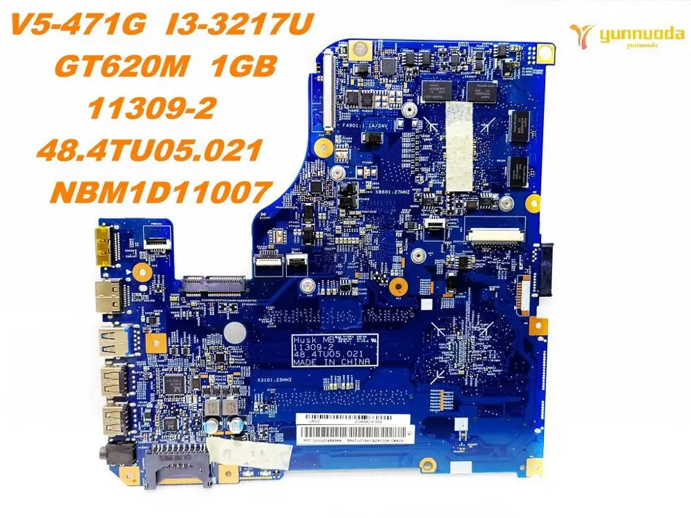 Оригинальный Для ACER V5 471G материнская плата для ноутбука I3 3217U GT620M 1 ГБ 11309 2 48.4TU05.021