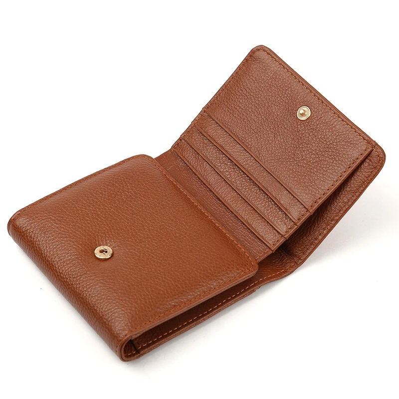 Кошелек из натуральной кожи для женщин женский маленький Бумажник Сумочка