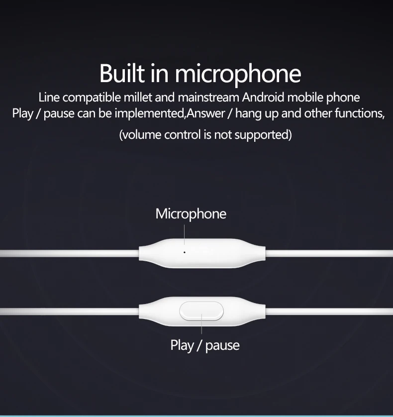 Новая Оригинальная Xiaomi Mi версия на основе millet piston гарнитура тип уха универсальная милая девушка Молодежная версия millet piston