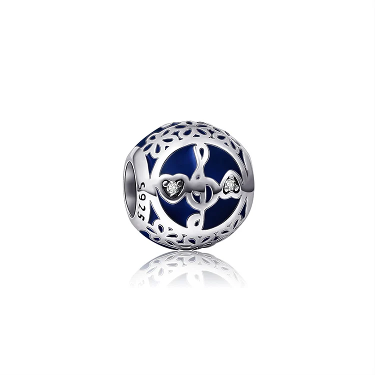 P6119 Новое поступление 925 серебро Fit браслет Pandora под старину цвет эмали Талисманы Бусины изготовления ювелирных изделий для женщин Подарки - Цвет: P6119