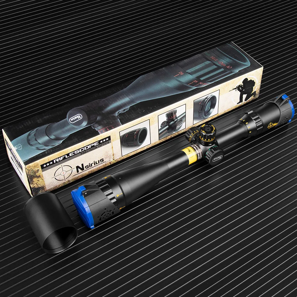 NSIRIUS 4 16X40 AO оптический прицел Золотой тактический Красный Зеленый llluminate Crosshair