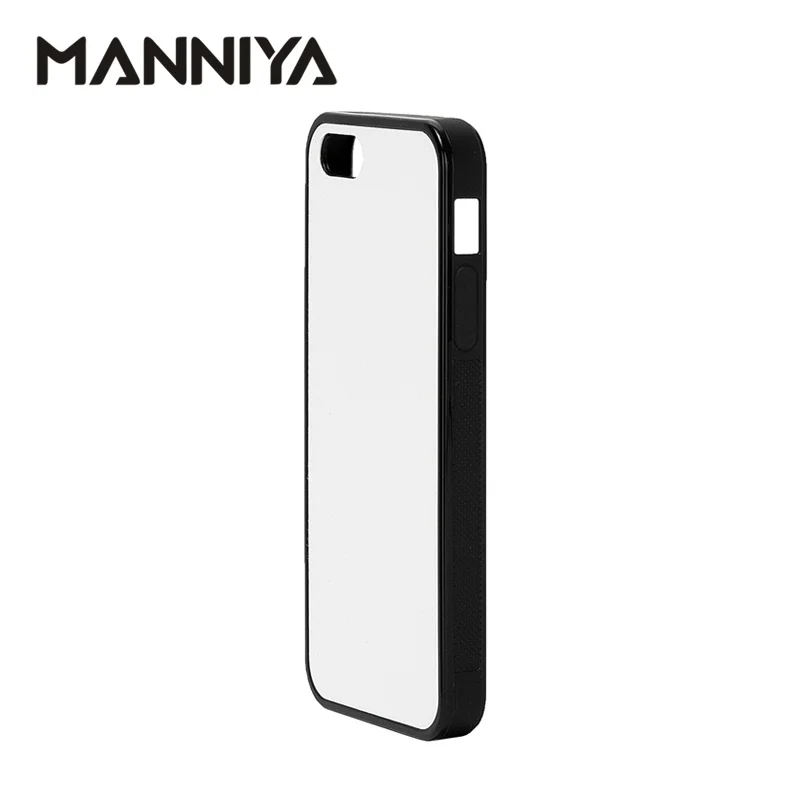 MANNIYA для iphone 5 5S SE сублимационная пустая Резина ТПУ + ПК чехол телефона с