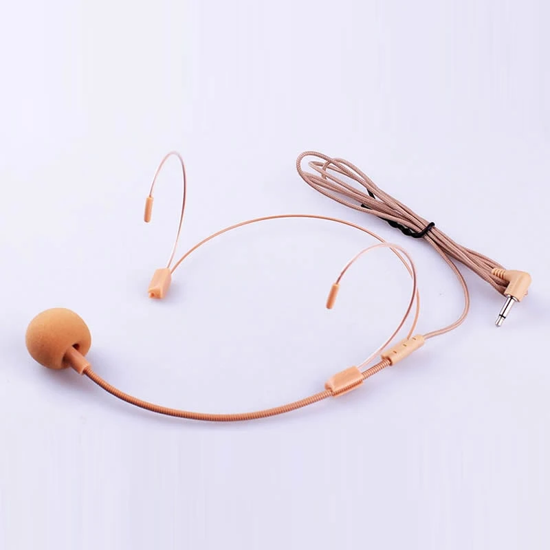 Skin Color Microphone notebook Computer voice amplifier 3.5 mm head Hang the ear tensile nylon thread volume high good quality |