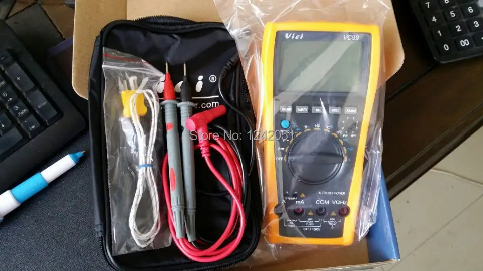 

Виши VC99 3 6/7 мультиметр аналоговый бар C F лучше FLUKE 17B