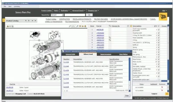 Компактные руководства по обслуживанию JCB 2017 + каталог запасных частей SPP 1 18|parts
