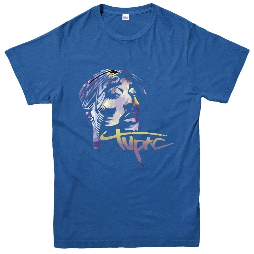 

"Tupac Face T-Shirt, 2Pac American Rapper Inspired Spoof New High Quality 2019 Short Sleeves Cotton T Shirt Funny Cotton Tee"