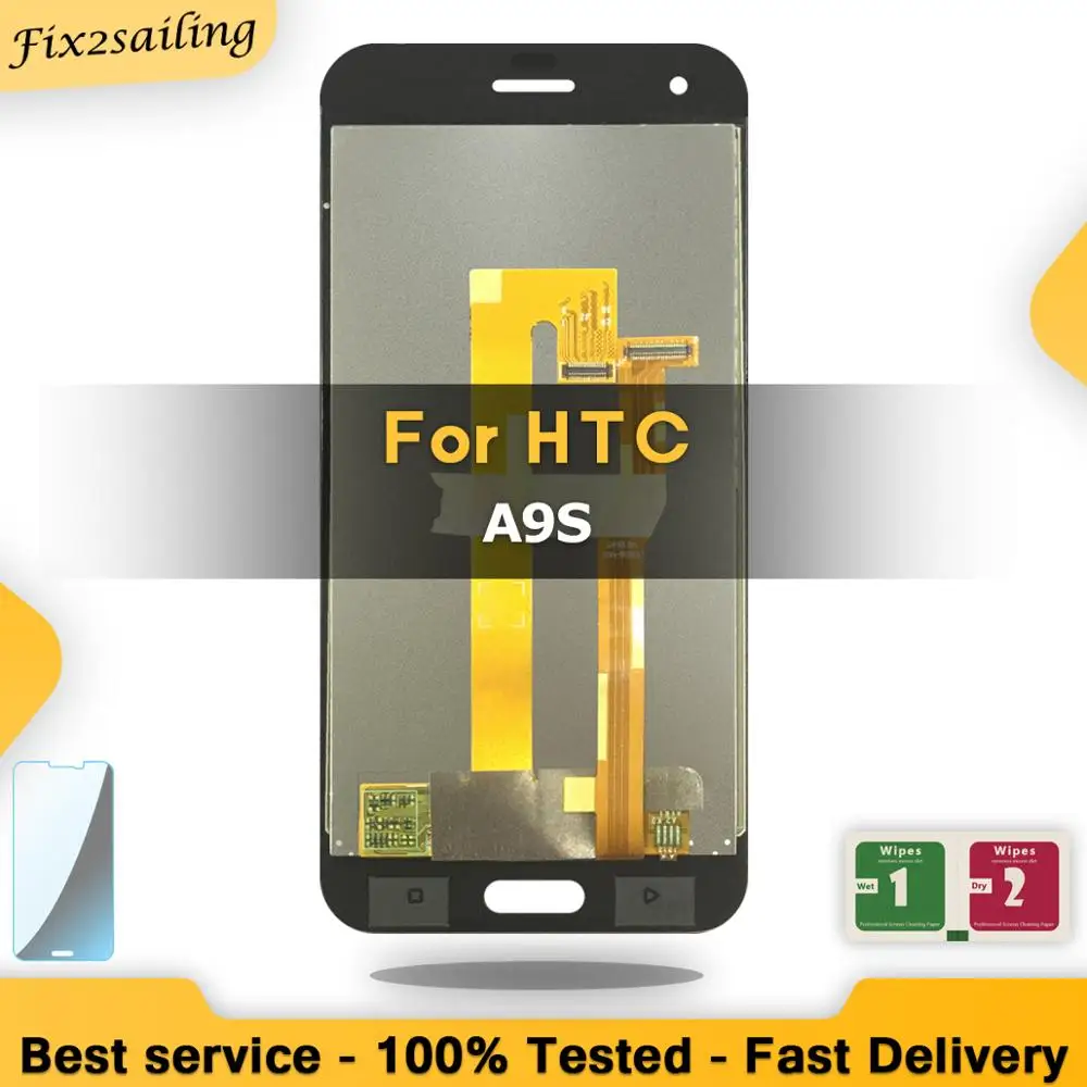 5 0 дюймовые запасные части для замены ЖК дисплея HTC One A9S|Экраны мобильных