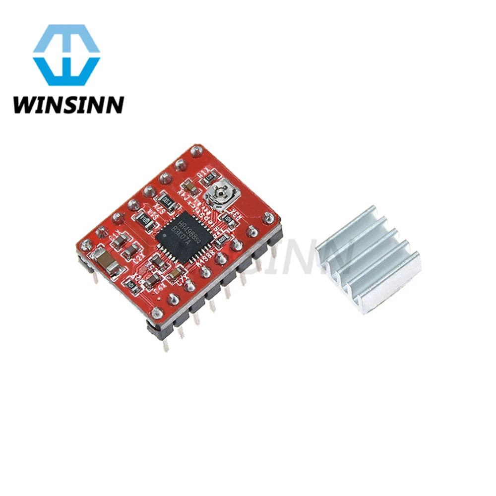 StepStick A4988 DRV8825 модуль драйвера шагового двигателя четырехслойная печатная плата