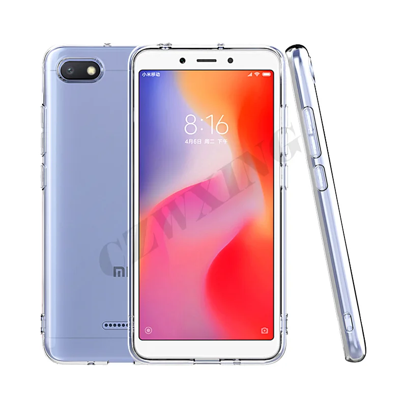 Чехол для Xiaomi Redmi 6A чехол мягкий силиконовый накладка телефона 6 A Redmi6A Redmi6|Бамперы|