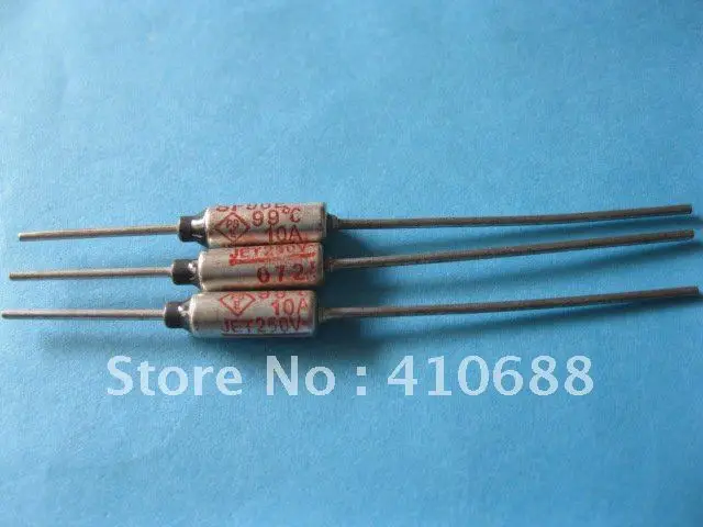 Тепловой плавкий предохранитель Microtemp 99C TF 250V 10A диаметр 4 2 мм Лидер продаж высокое