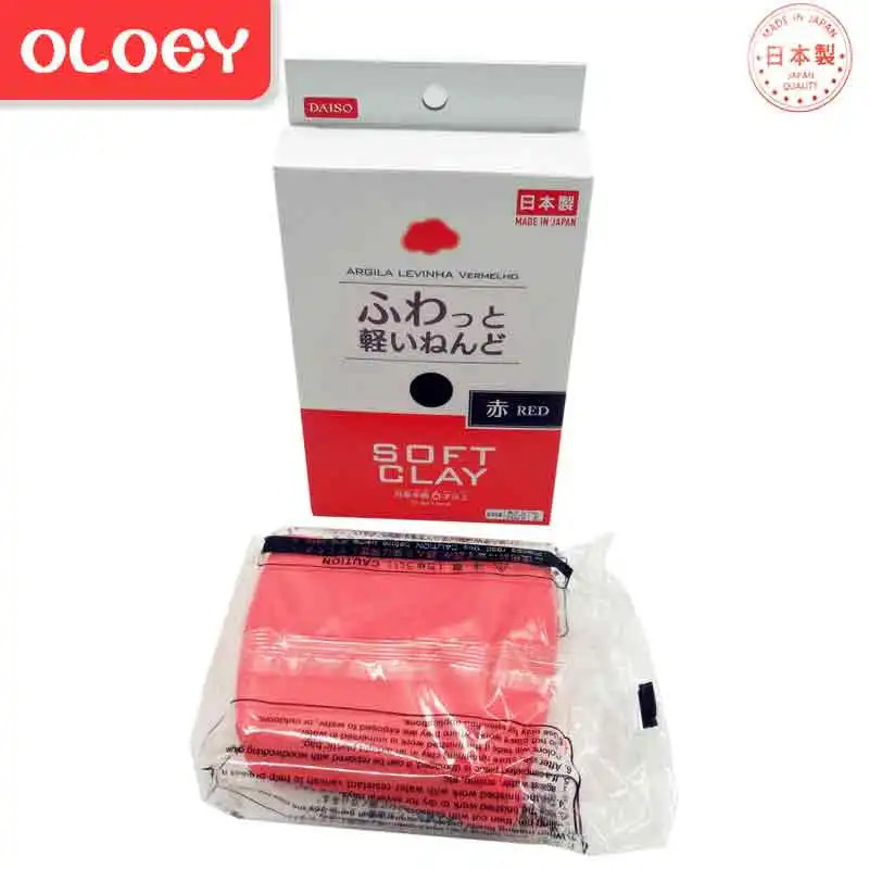 Daiso Япония мягкая глина легкая моделирующая воздушно сухая Сверхлегкая детская