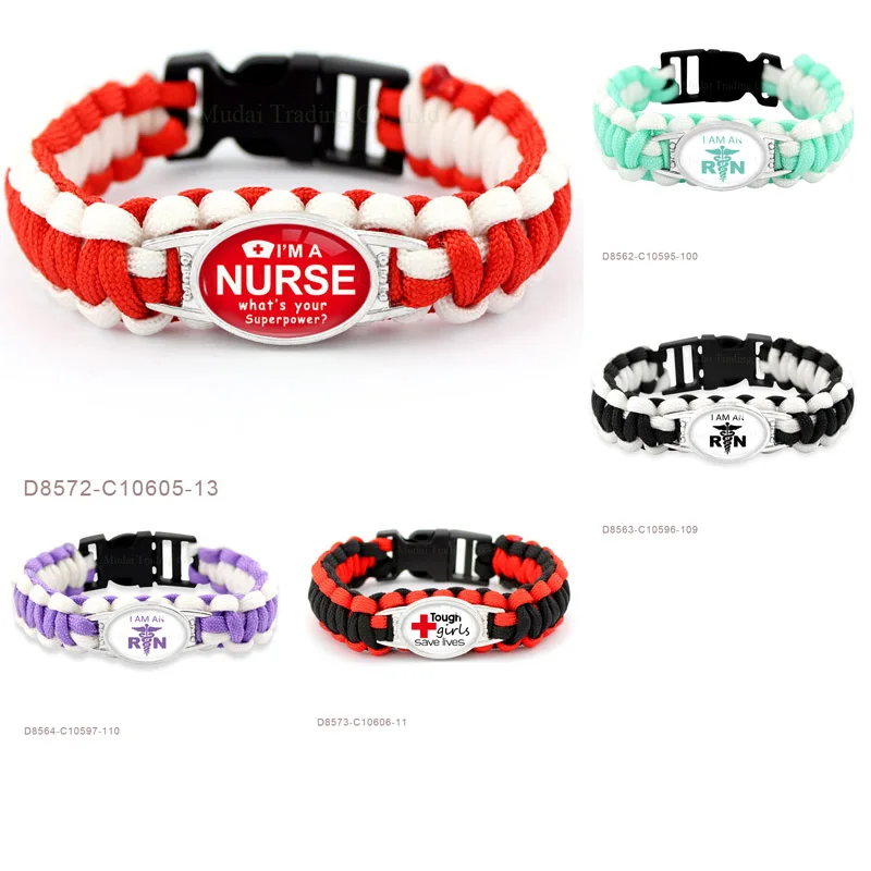Браслеты из паракорда спасение жизни для девушек красного креста|ladies bracelets|bracelet