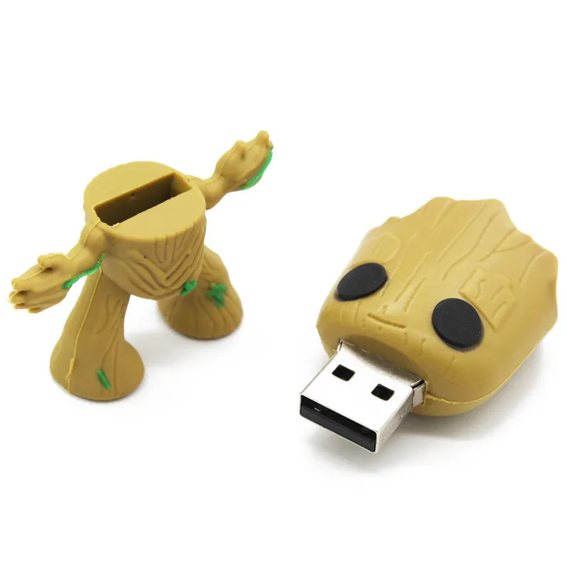 Милый мультяшный флеш-накопитель USB 2 0 RGOOT подлинный объем 4 ГБ 8 16 32 64 | Компьютеры и