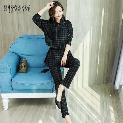 Новинка весна-осень 2019 женский модный темпераментный тонкий костюм из трех