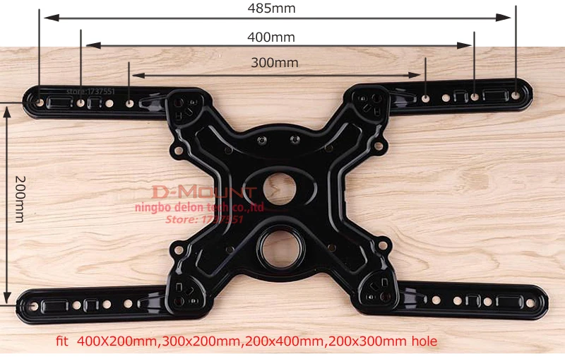 NB F450 алюминиевый воздушный пресс газовая пружина двойной рычаг 4"-50" 8-16 кг полный движения ЖК-монитор крепление настенная подставка стояк VESA 400X400
