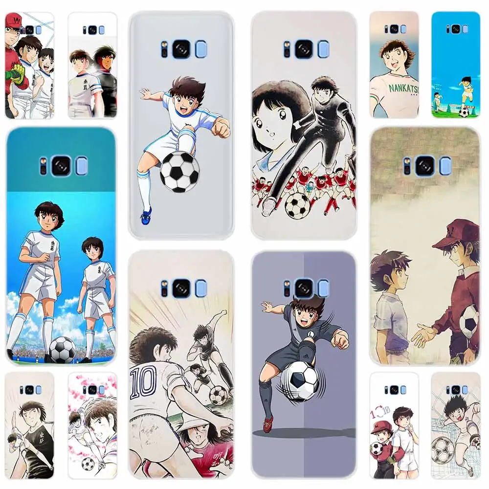Чехол для Samsung Galaxy S8 S9 S10 S20 S21 Plus Uitra Lite Ultra Cover S10E S7 Edge Captain Tsubasa Ozora Genzo football|Бамперы| |