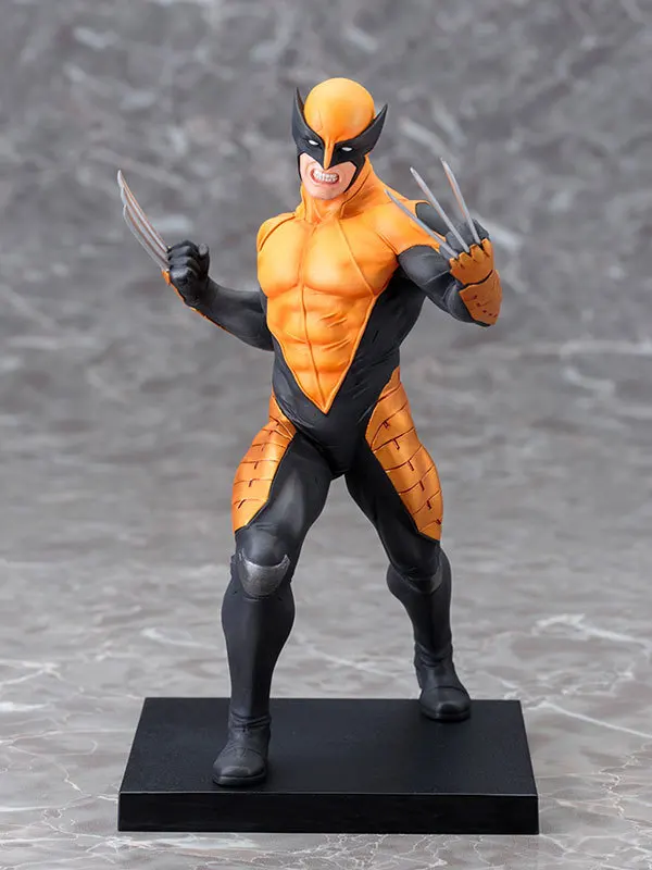 1/10 ARTFX+ X-MEN Росомаха супер герой Капитан Америка Marvel ПВХ X-MEN модель подарок фигурка кукла мальчик 18 см