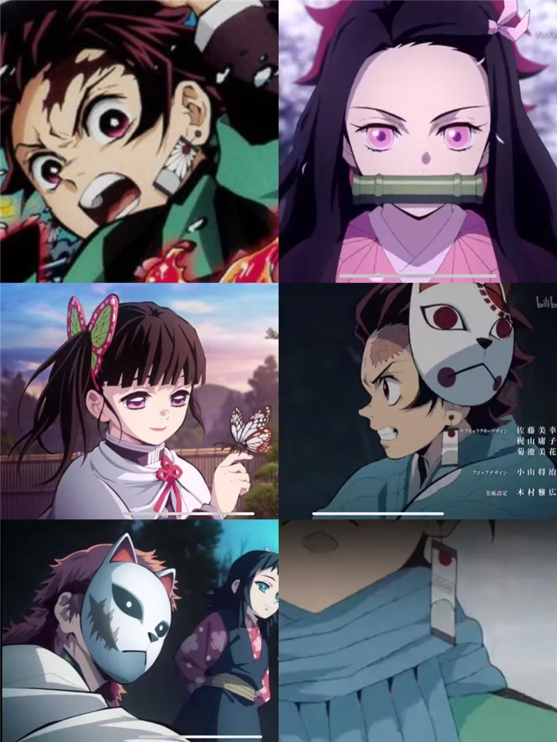 Японское аниме Demon Slayer: Kimetsu no Yaiba Kamado Tanjirou Косплей Маска Makomo маска Sabito маска ПВХ лиса маска