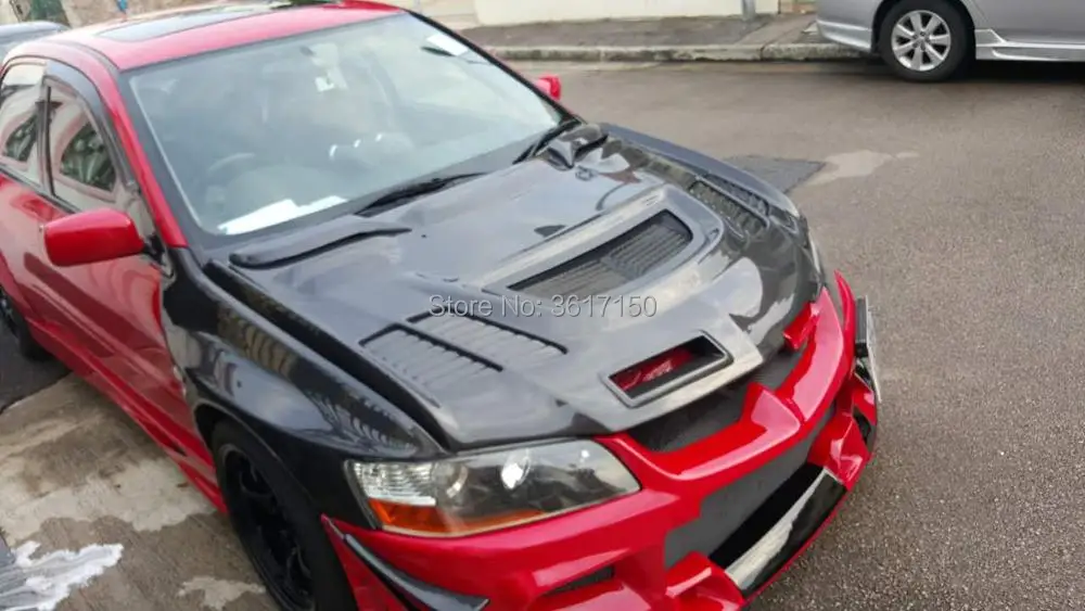 Капоты из углеродного волокна для Lancer Evolution EVO8 EVO9 JC style 03-06