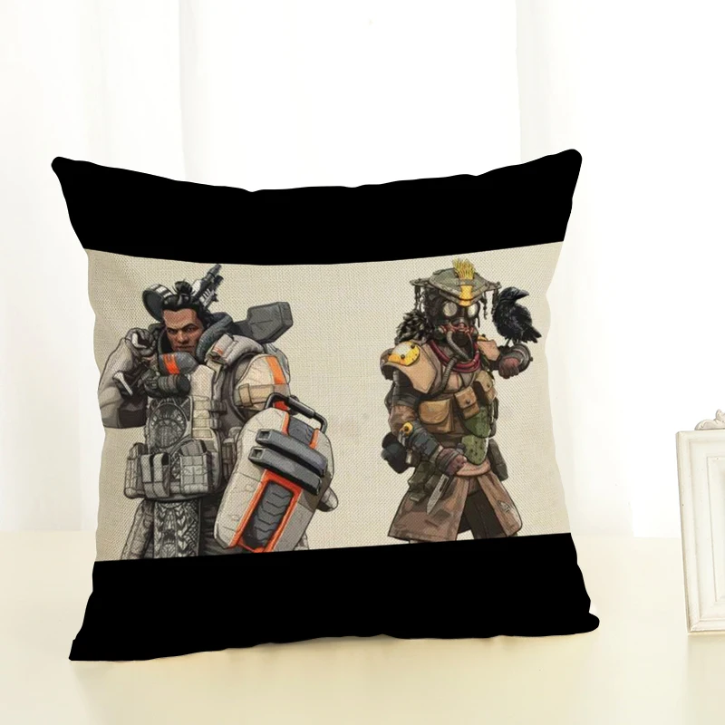 Раскраска Горячая игра APEX LEGENDS хлопок льняная наволочка для подушки наволочка для домашнего декора наволочка для дивана cojines