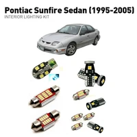 led interior lights for pontiac sunfire sedan 1995 2005 8pc led lights for cars lighting kit automotive bulbs canbus