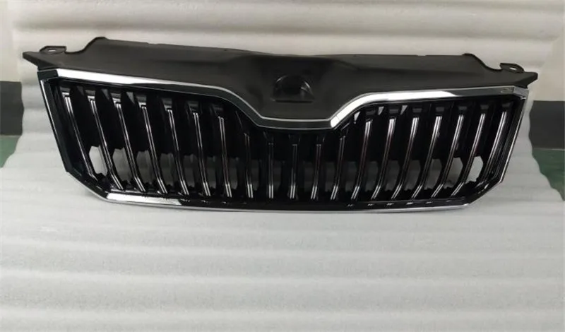Оригинальная автомобильная передняя решетка из АБС-пластика для гоночных грилей для Skoda Superb - Цвет: 3