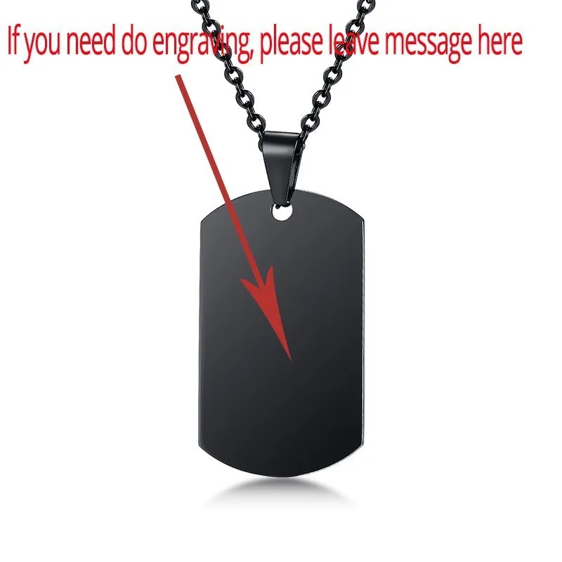 Мемориал Dog Tag Для мужчин Цепочки и ожерелья пользовательские фотографии имени производителем армейских кулон-табличка с именем запись фото на мой сын Persoanlized ювелирные изделия - Окраска металла: add engraving 3