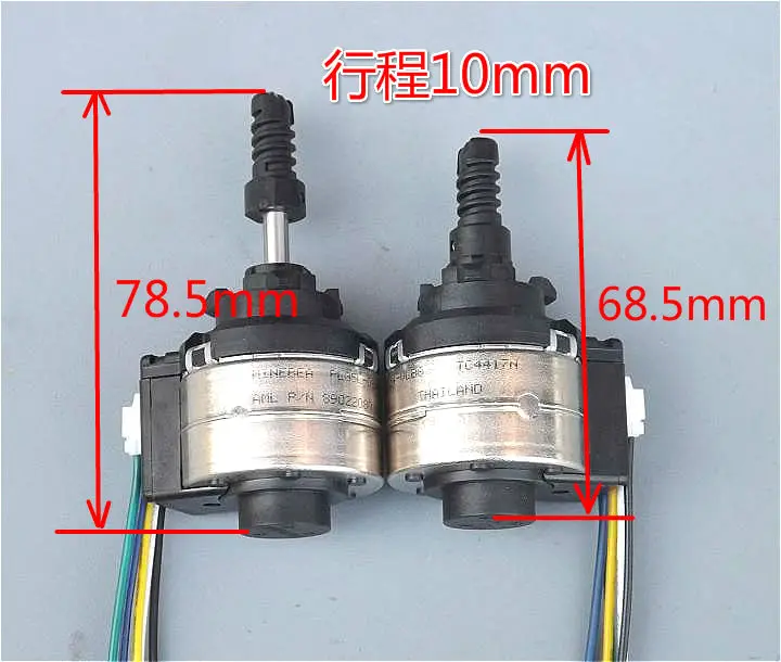 НМБ линейный привод 2-фазный шаговый двигатель 4-проводной 5 V-9 V 6V положить тянуть