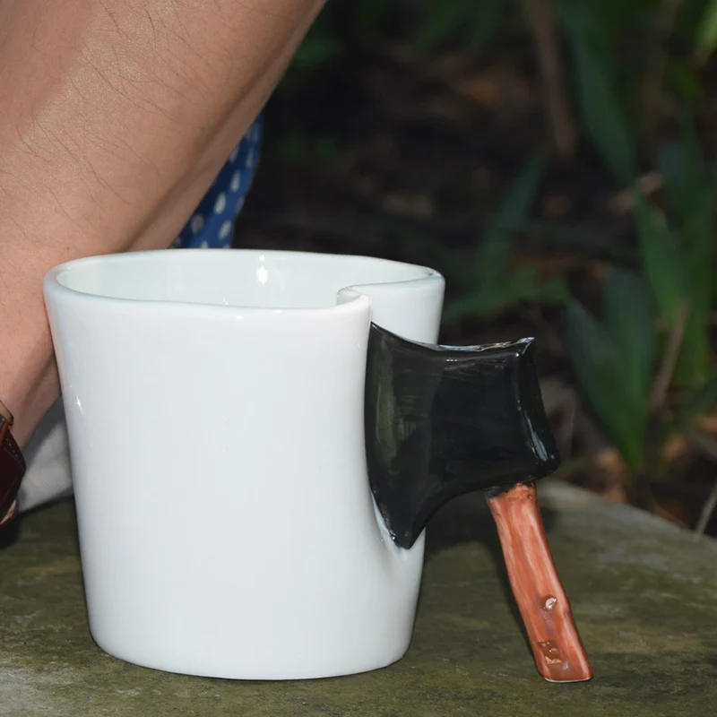 Креативная забавная керамическая утренняя кружка в стиле Ax керамические кружки