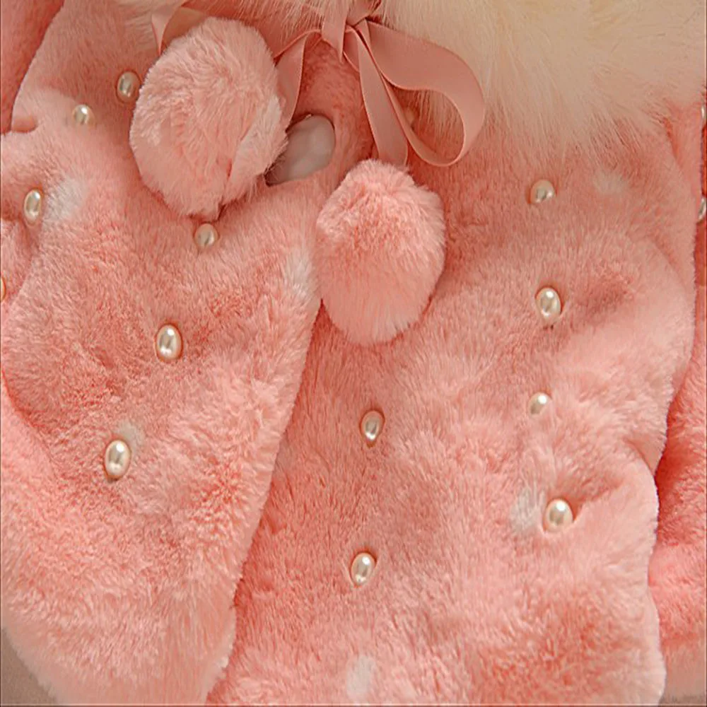 2017 г. Осенне-зимняя теплая накидка для маленьких девочек одежда из