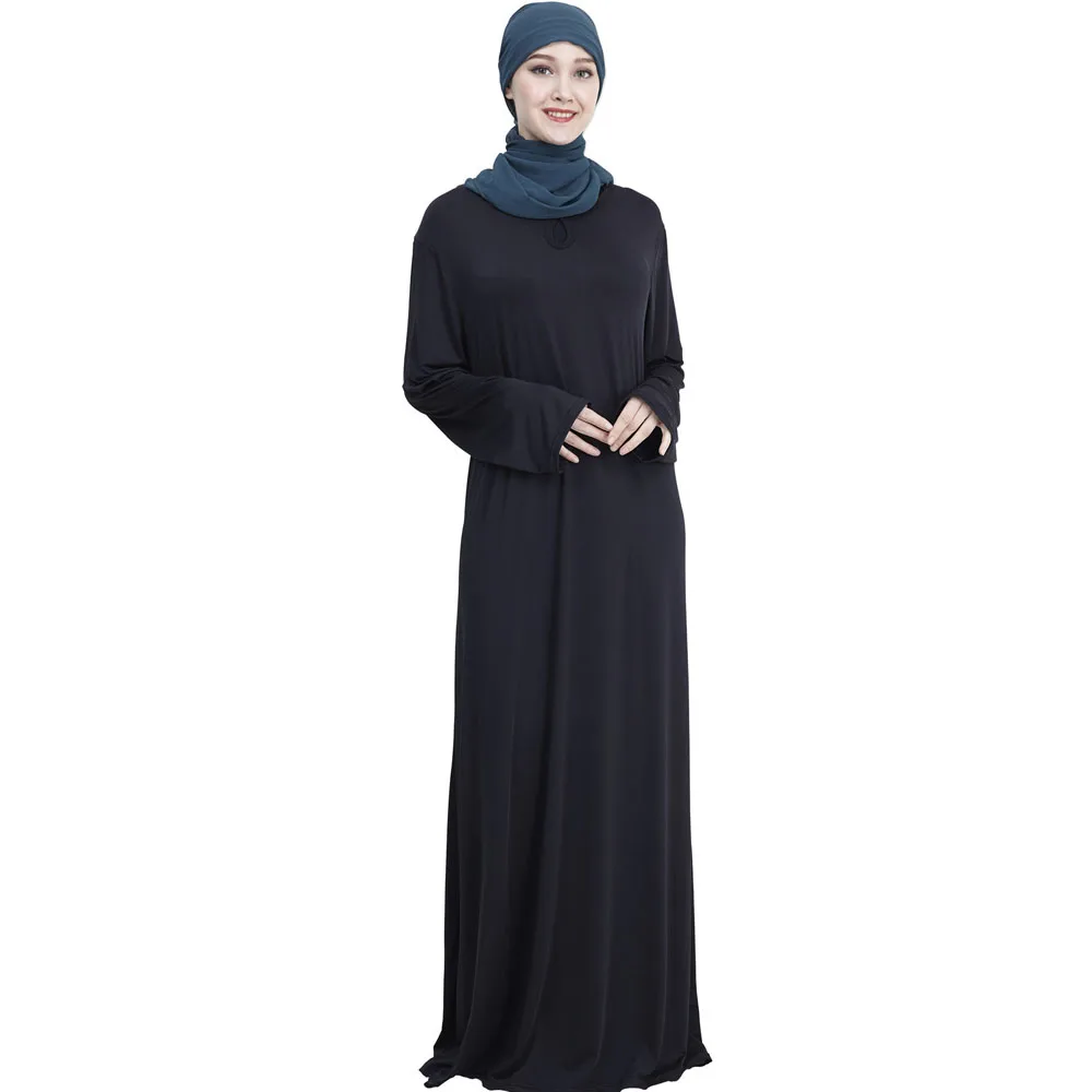 Длинное мусульманское платье Abaya макси на Ближнем Востоке Дубай Турция