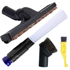 Щетка от пыли для пола, средство для удаления грязи, универсальное приспособление для пылесоса, всасывающая щетка, трубка, гибкий инструмент для чистки щелей для дома