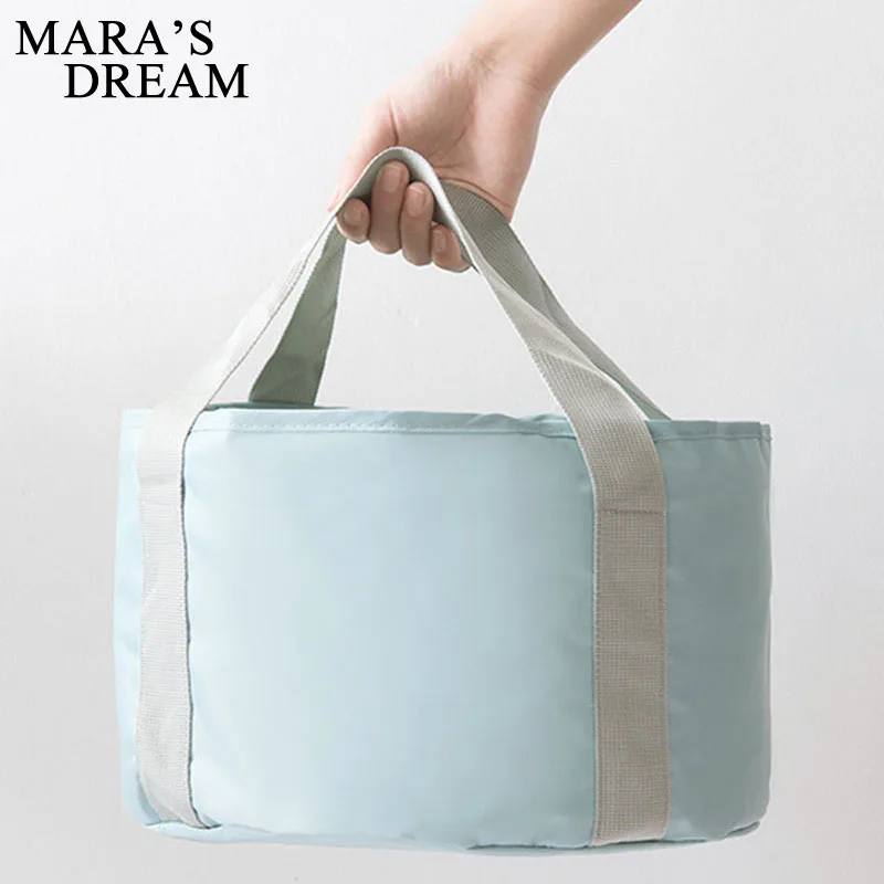 

Mara's Dream 2021 Travel Bucket Multi-functional Folding Buckets Water Pot Travel Collapsible Portable Bucket Bag