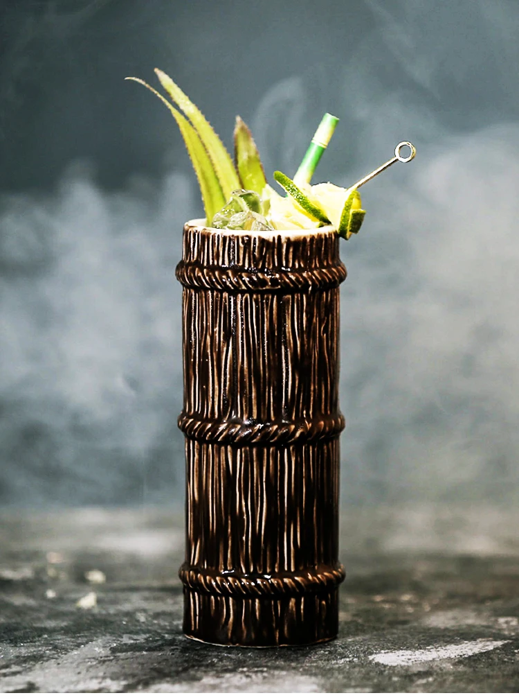 Hawaii Tiki кружки Коктейльная чашка пивная кружка для напитков кружка для Вина Керамические Кружки Tiki отлично подходят для коктейльных напитков