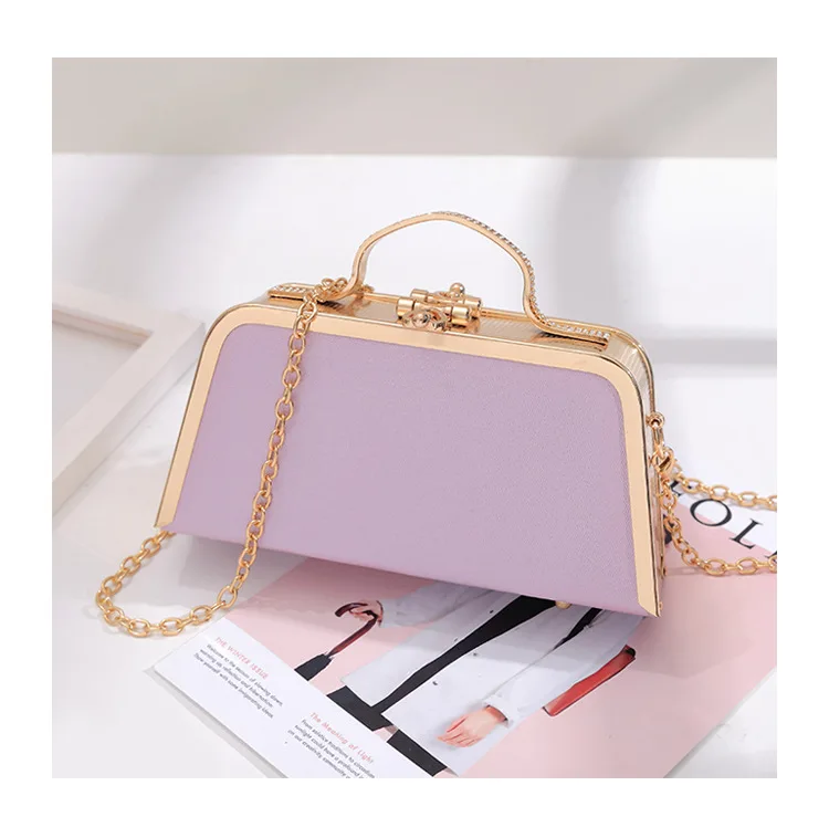 RanHuang New Arrive Women Flower Flap Small Handbags Fashion Shoulder Bags Ladies Evening Bags Cute Messenger Bags Purple