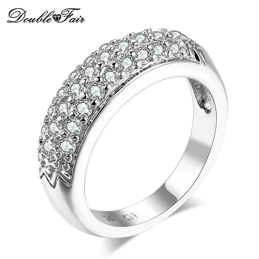 Женское обручальное кольцо с микрозакрепкой фианитом|engagement ring|fashion engagement ringfashion