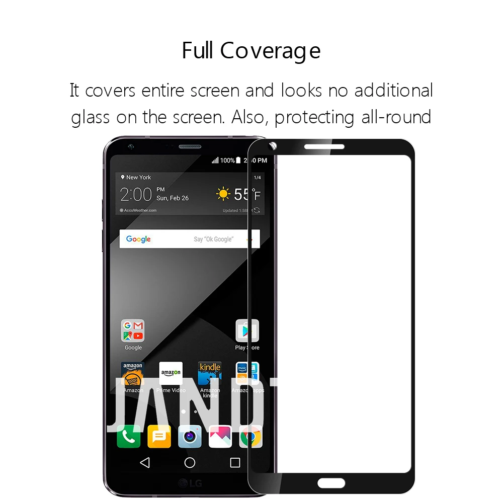Экран протектор для LG stylo 4 стекла V30 защитное стекло на Q6 G6 K8 K20 K10 G7 закаленное