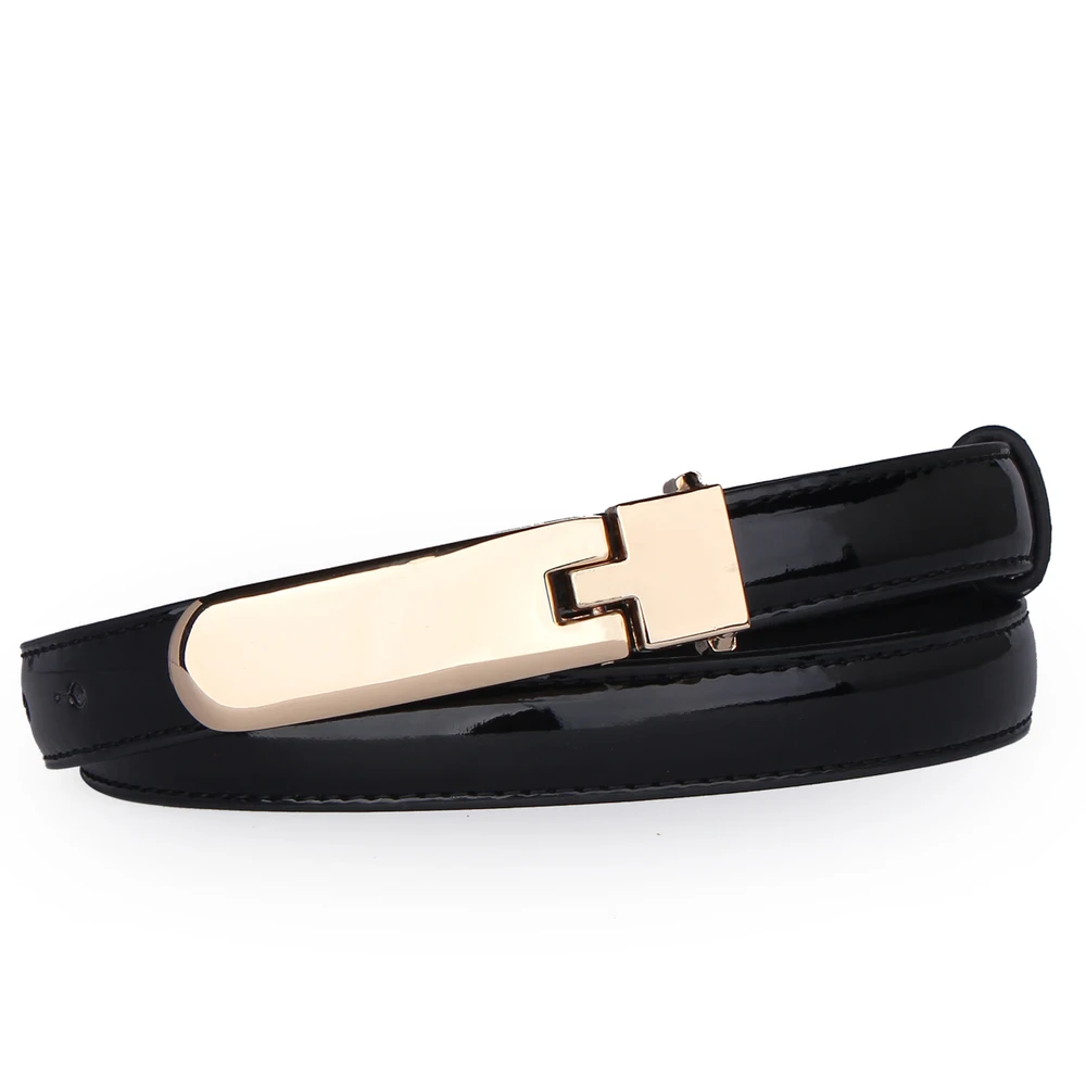 

2021 New Summer Style Korean Womens-Leather-Belts Woman Fashion Genuine PU Leather Thin Slim Waist Belt For Dress&Pants&Trousers