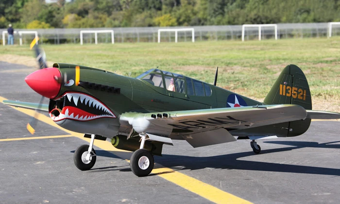 LX P40 2 м Wingspan Warhawk зеленая живопись самолета RC модель комплект/PNP/RTF | Игрушки и хобби