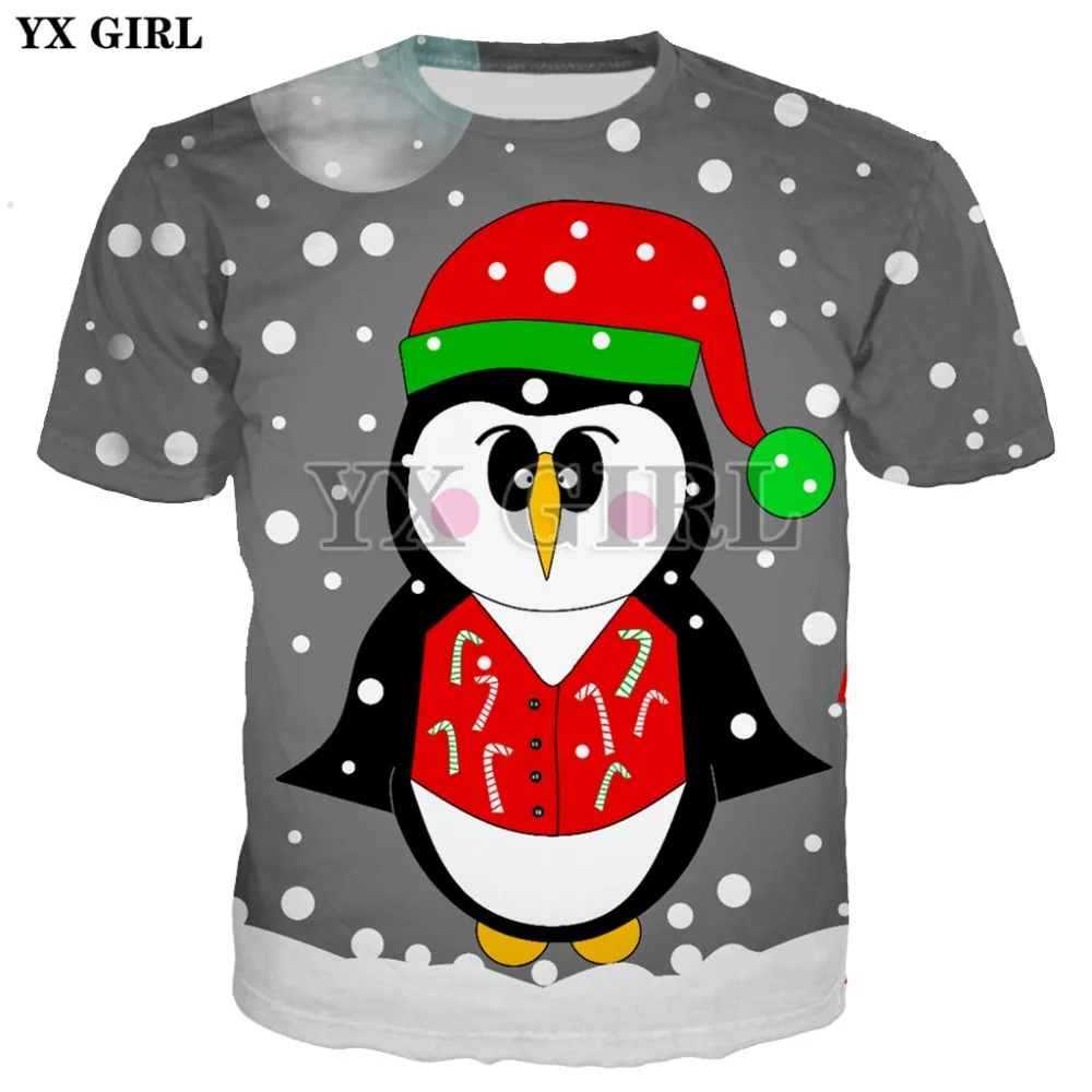 YX Girl 2018 летние женские футболки с коротким рукавом и круглым вырезом для женщин
