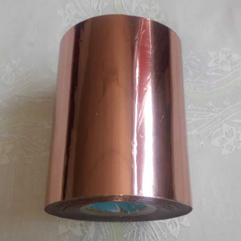 Розовое золото один рулон 8 см x 120 м/Лот упаковка сделай сам коробка