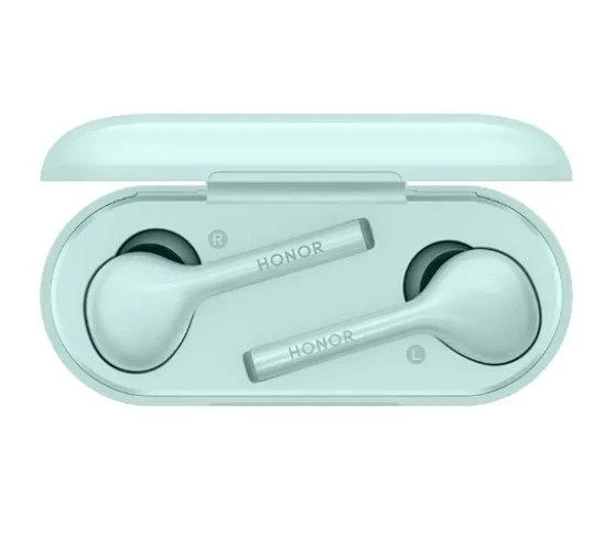 Blue Оригинальные новые беспроводные наушники Honor Flypods Lite, Hi-Fi, водонепроницаемые, IP54, управление нажатием, Беспроводная зарядка, Bluetooth 4,2, гарнитура - Цвет: Blue