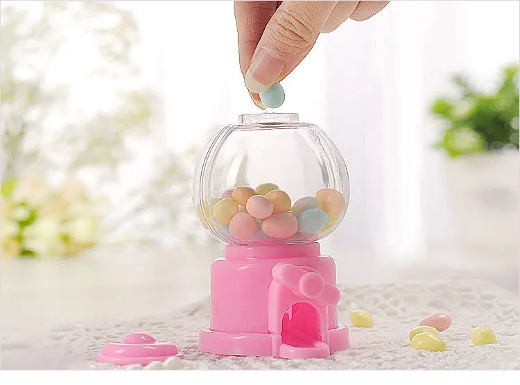 Creative Cute Sweets Mini Candy Machine Bubble Dispenser Coin Bank Kids Toy Warehouse Price Birthday Gift