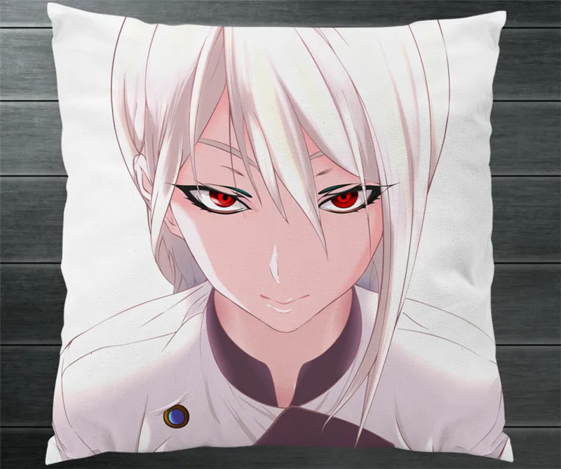 Пищевые войны!: Shokugeki no Soma Eishi Tsukasa двухсторонняя подушка чехол Манга Аниме Подушка