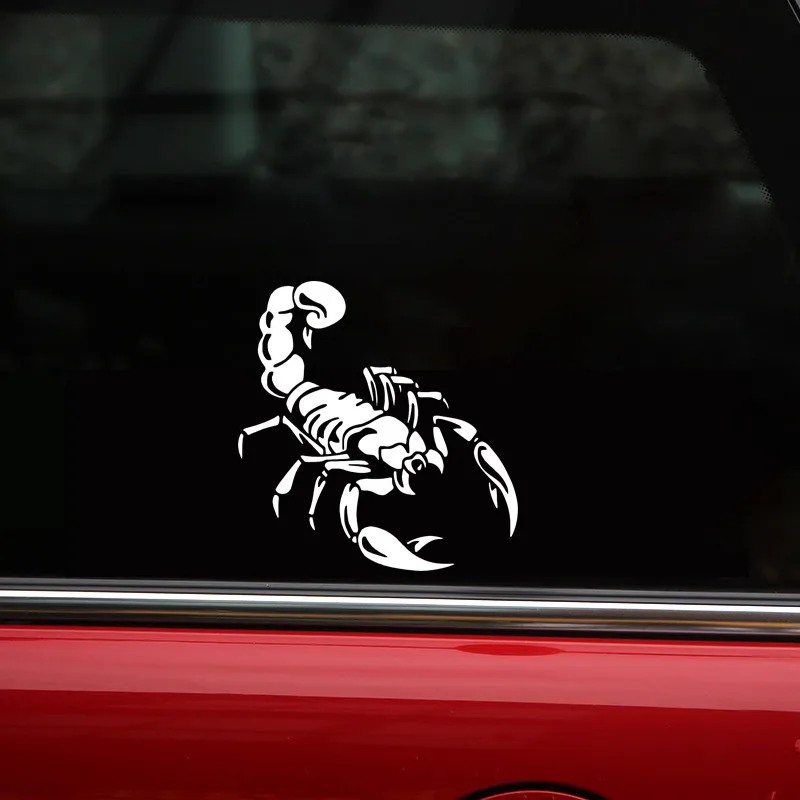 3D милые наклейки для мотоцикла с скорпионом забавные автомобиля модные VW Audi Ford