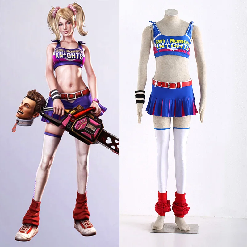 Аниме леденец бензопила Джульетта Старлинг Косплэй костюм на Хэллоуин для